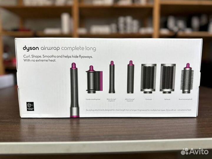 Стайлер Dyson Airwrap Complete Long HS05 Фуксия