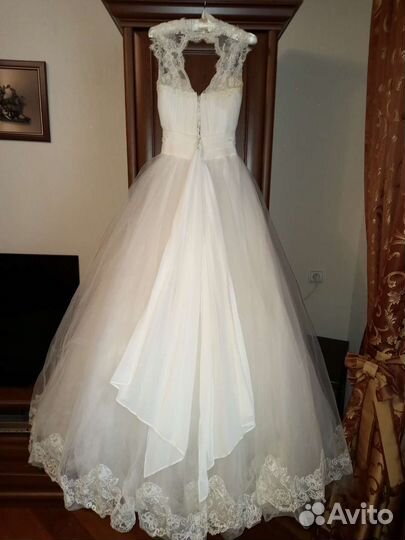 Свадебное платье пышное