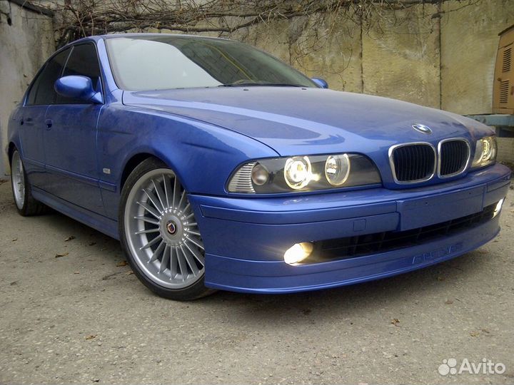 Накладка на передний бампер alpina BMW E39 рестайл