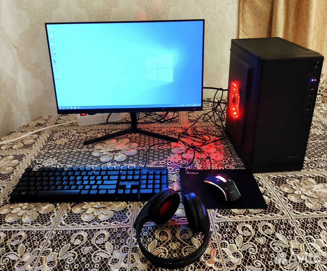 Компьютер core i3 530+6gb Ram+128gb ssd+500gb hdd