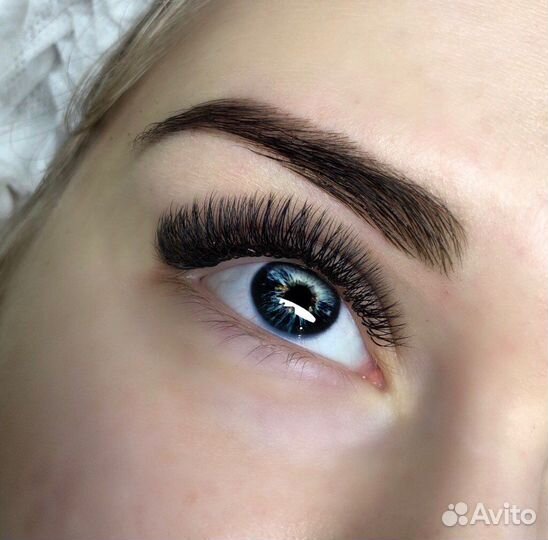 Наращивание ресниц на реклайнере