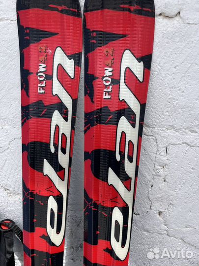 Горные лыжи, ботинки, палки