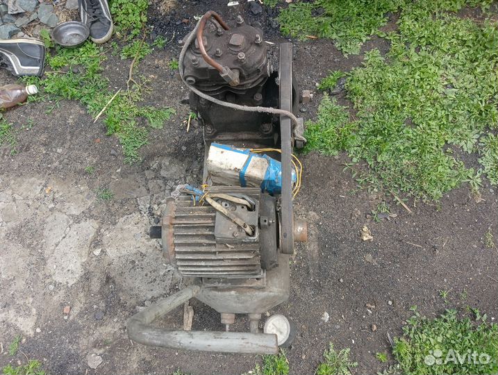 Компрессор воздушный бу, самодельный