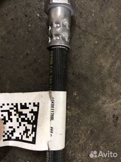 Шланги тормозные передние audi 375мм/390мм/400мм