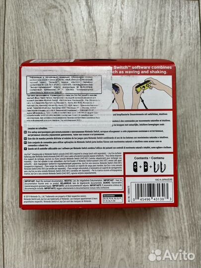 Новый оригинальный джойкон для Nintendo Switch