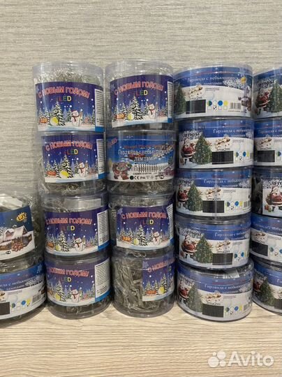 Гирлянда штора занавес