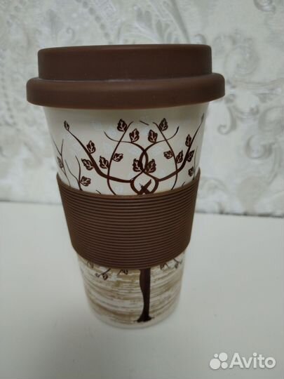 Стакан для кофе керамический