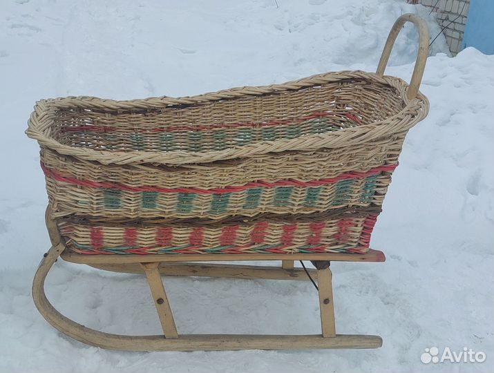 Детские зимние санки