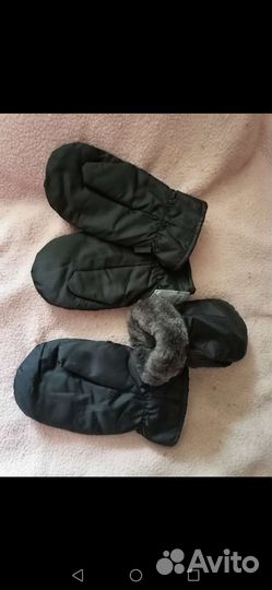 Варежки меховые