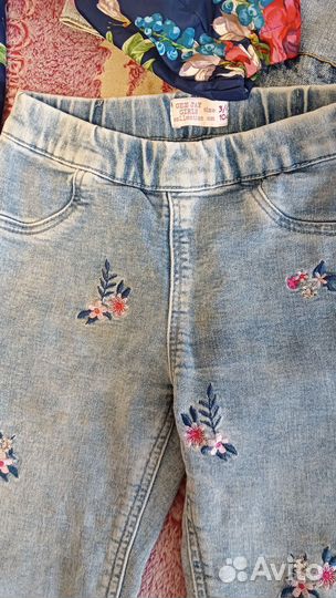 Одежда на девочку 98-104 пакетом