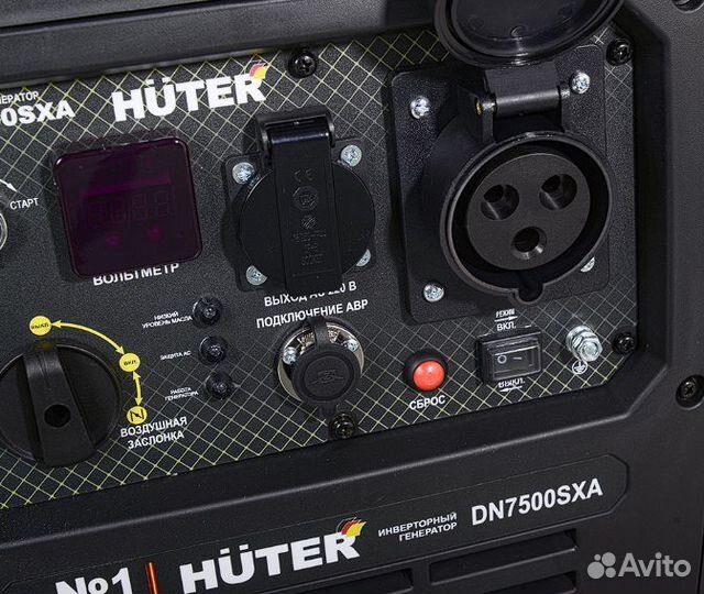 Инверторный генератор Huter DN7500SXA