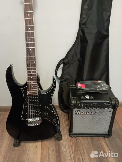 Электрогитара Ibanez GRG150+комбик Ibanez IBZ10G