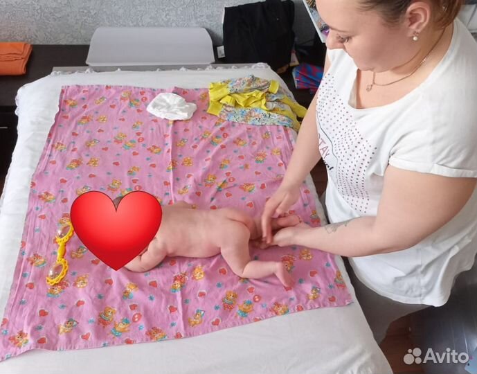 Грудничковое плавание на дому Массаж