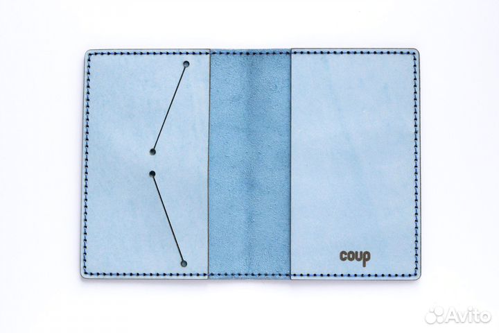 Кожаная обложка на паспорт
