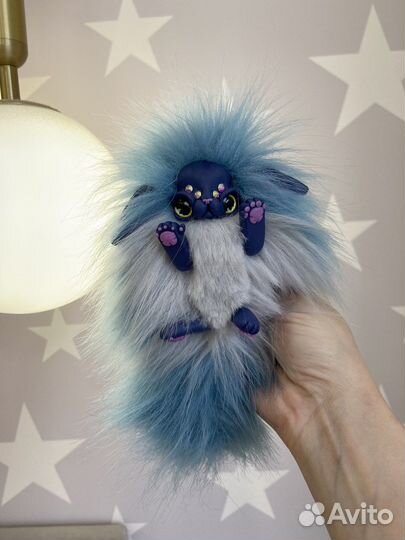 Игрушка ручной работы из полимерной глины