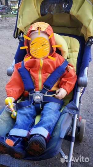 Прогулочная коляска трость maclaren б/у