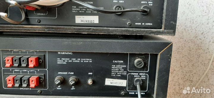 Усилитель и радио