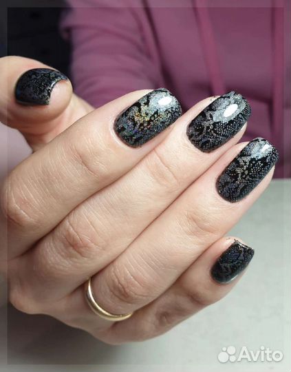 Шеллак, наращивание ногтей и ресниц, педикюр,брови