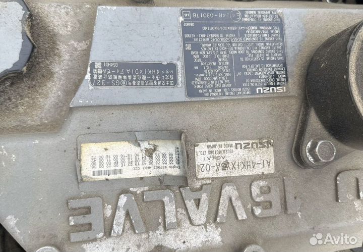 Двс 4hk1 hitachi isuzu