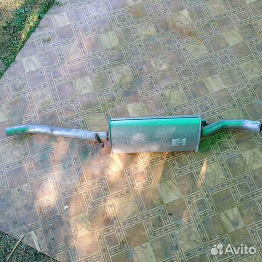 Глушитель wv Джетта 2