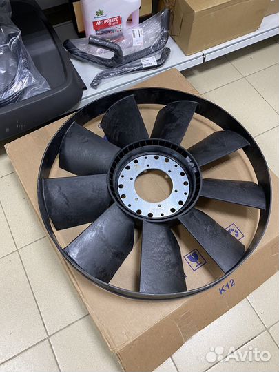 Sampa, Крыльчатка вентилятора. MAN F2000