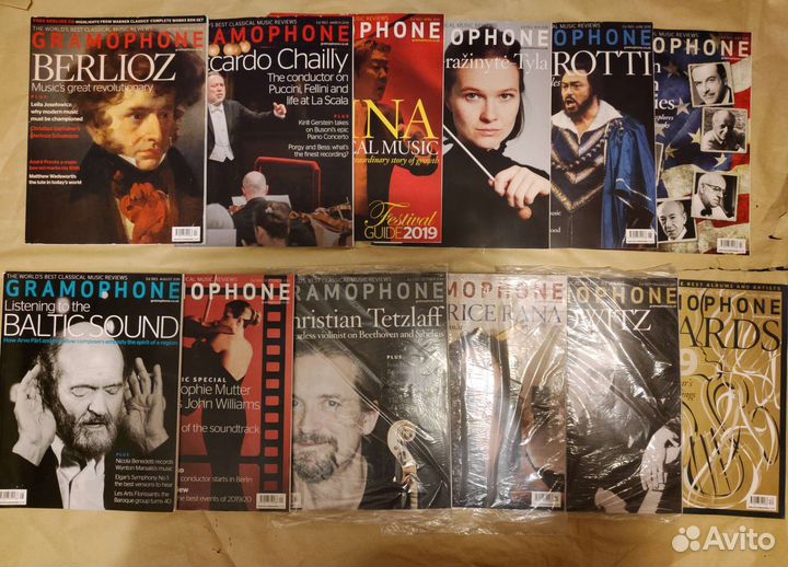 Годовая подшивка англоязычного журнала Gramophone