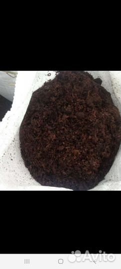 Навоз перегной в мешках конский и коровий