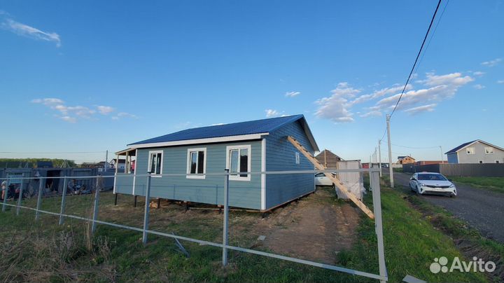 Каркасный дом 10х8