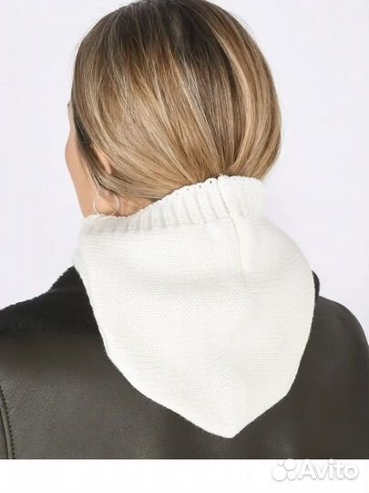 Балаклава женская зимняя вязаная шапка