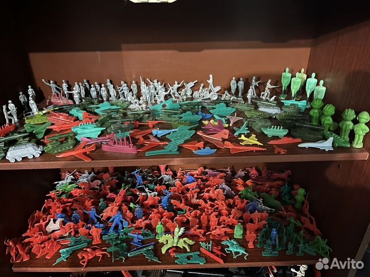 Солдатики пластмассовые СССР