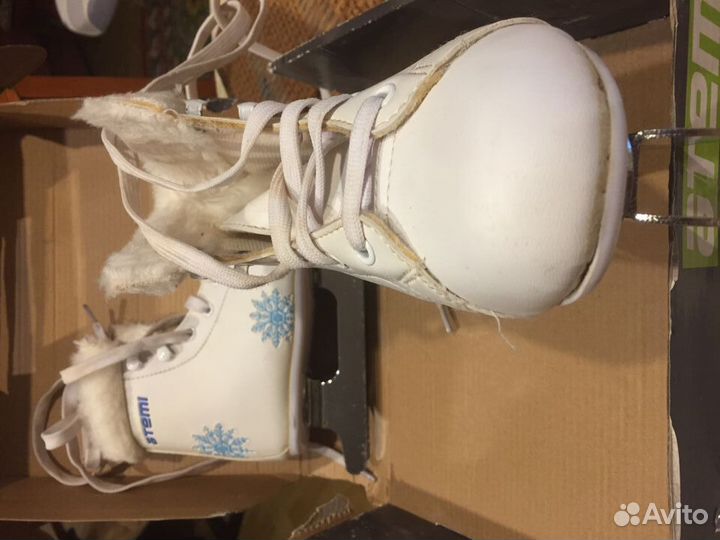 Коньки детские двухполозные 28