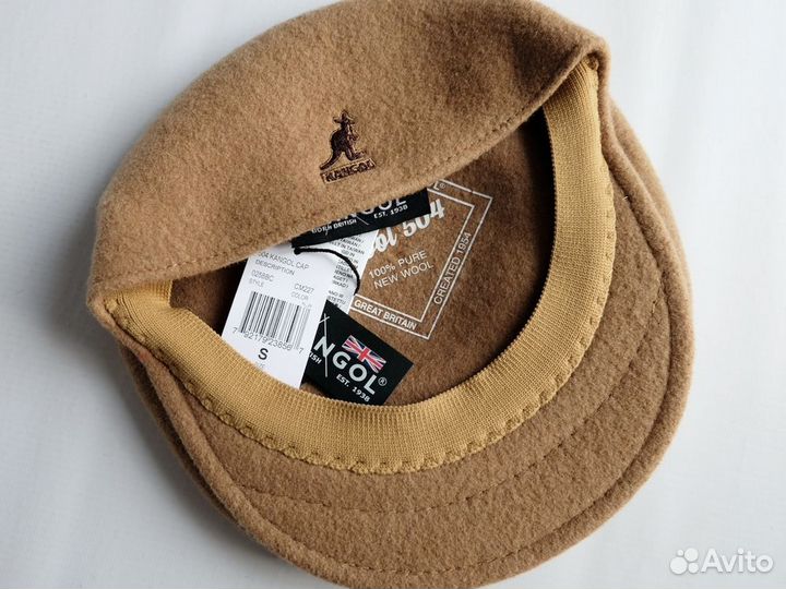 Кепка из шерсти Kangol Wool 504