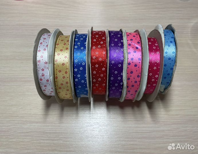 Набор атласной ленты