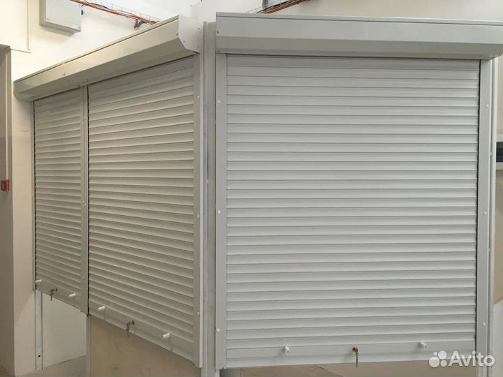 Рольставни для ТЦ в началии