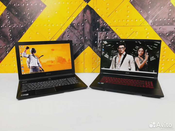 15.6 дюймовые игровые ноутбуки MSI на Intel i5/i7