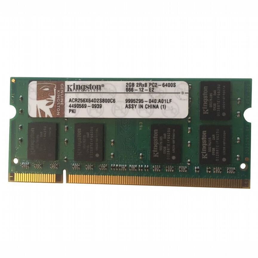 [ACR256X64D2S800C6] Оперативная Память Kingston 2gb Acr256x64d2s800c6
