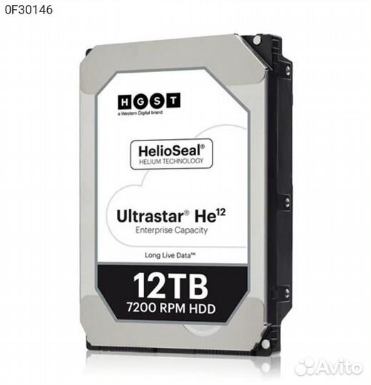 Диск HDD WD Ultrastar DC HC520 SATA III (6Gb/s) 3