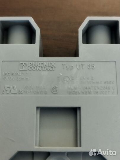 Phoenix contact 3044225 UT 35 Проходные клеммы