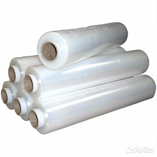 Стрейч пленка ручная первичное сырье 20 мкм, 2кг