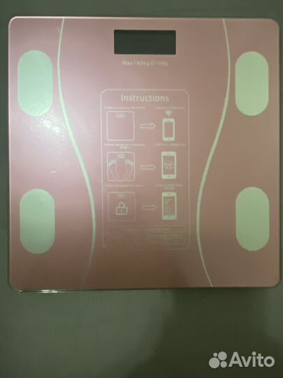 Весы напольные электронные умные с блютуз