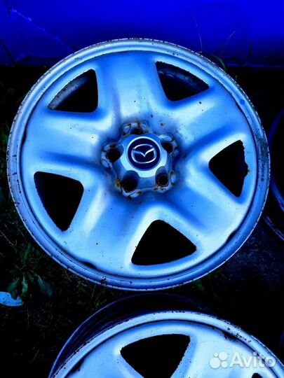 Железные диски r17 5114.3 mazda