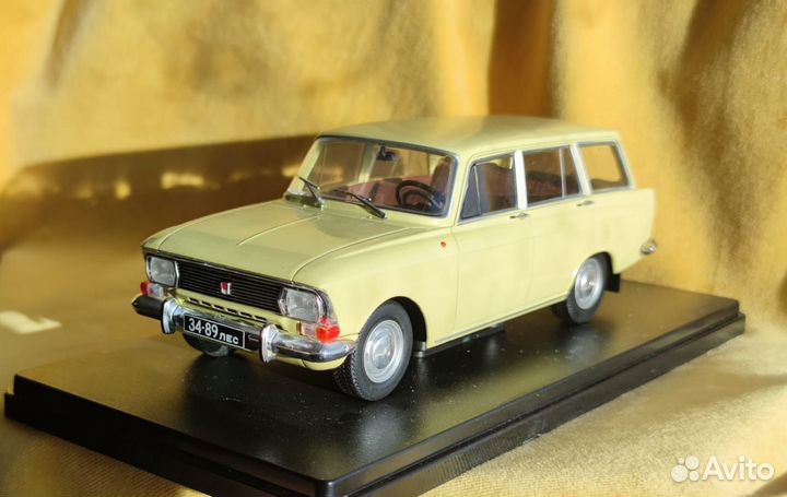 Лса Коллекционная Модель Москвич 2137 ашет 1:24