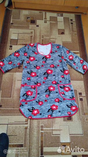 Туника теплая, махровая, 48разм