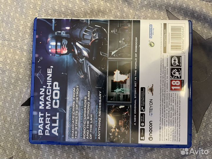 Robocop ps5 диск