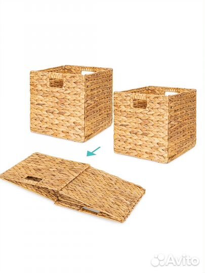 Коробка для хранения Корзина плетеная