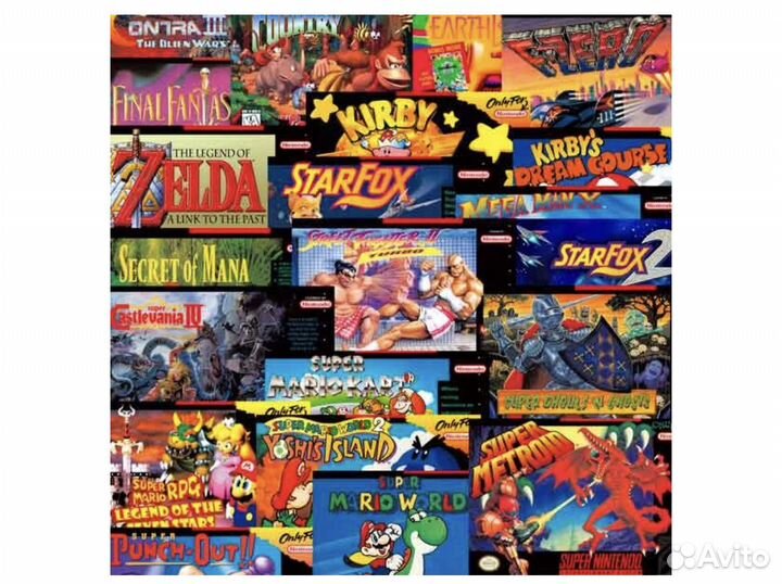 Игровая приставка Super Nintendo оригинал