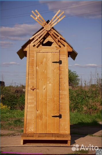 Дачный туалет с установкой