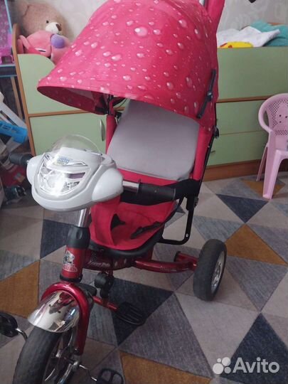 Детский велосипед с ручкой бу