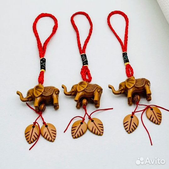Набор слоников 3 шт. Талисман,подвеска