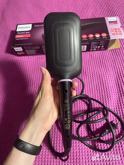 Расческа-выпрямитель Philips BHH880 StyleCare Esse
